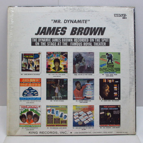 JAMES BROWN (ジェームス・ブラウン)  - Pure Dynamite！(US '66 Re Stereo LP)