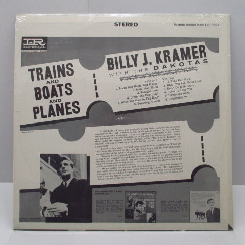 BILLY J.KRAMER WITH THE DAKOTAS - Trains & Boats & Planes (US Orig.Stereo LP)