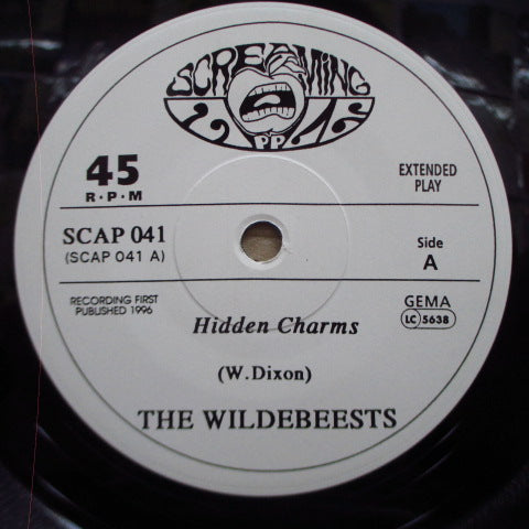 WILDEBEESTS, THE - Hidden Charms (German Orig.Mono 7"EP)