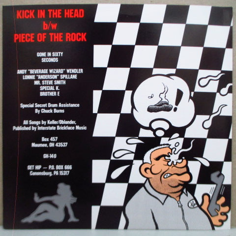 GONE IN SIXTY SECONDS - Kick In The Head (US Orig.7")