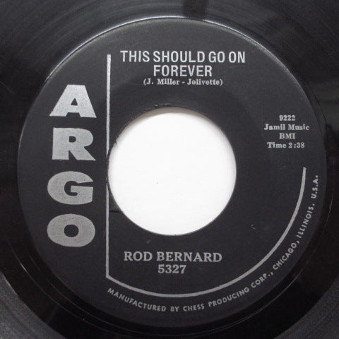 ROD BERNARD - Pardon, Mr.Gordon (Argo-5327)