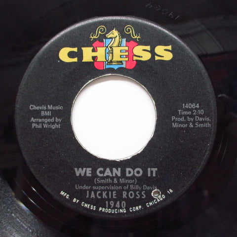 JACKIE ROSS - We Can Do It (Orig/Chess-1940)