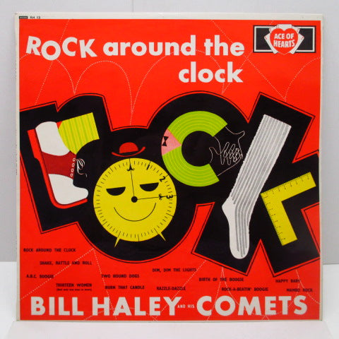 BILL HALEY & HIS COMETS - Rock Around The Clock (UK '61 Re Mono LP/CS)