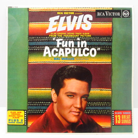 ELVIS PRESLEY - Fun In Acapulco (UK 60's Re Mono LP/CS)