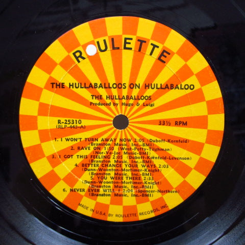 HULLABALLOOS - The Hullaballoos On Hullabaloo (US Orig.Mono LP)