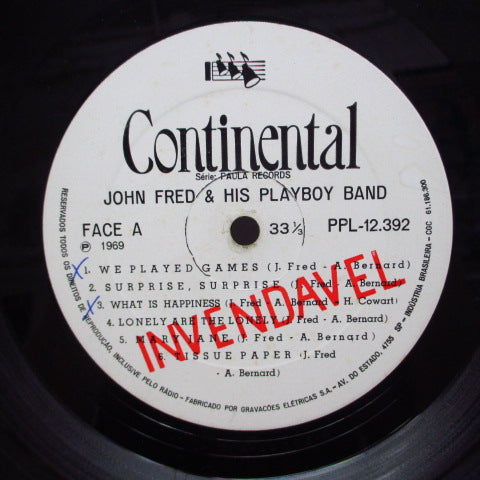 JOHN FRED AND HIS PLAYBOY BAND - Permanently Stated (Brasil Orig.LP)