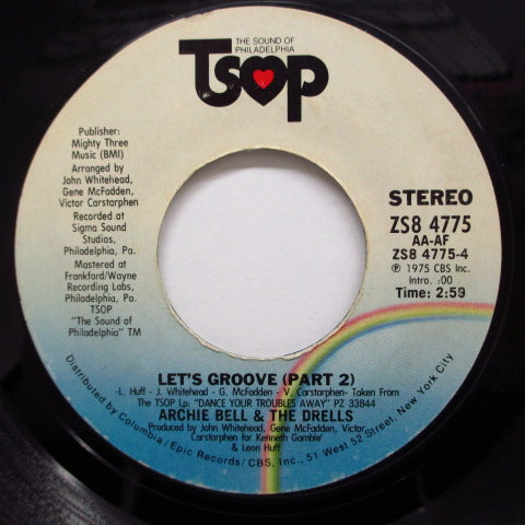 ARCHIE BELL & THE DRELLS - Let's Groove (Part 1 & 2)