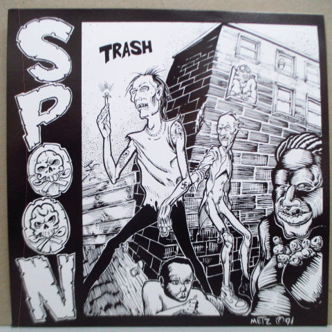 SPOON - Trash (US Orig.Purple Marble Vinyl 7")