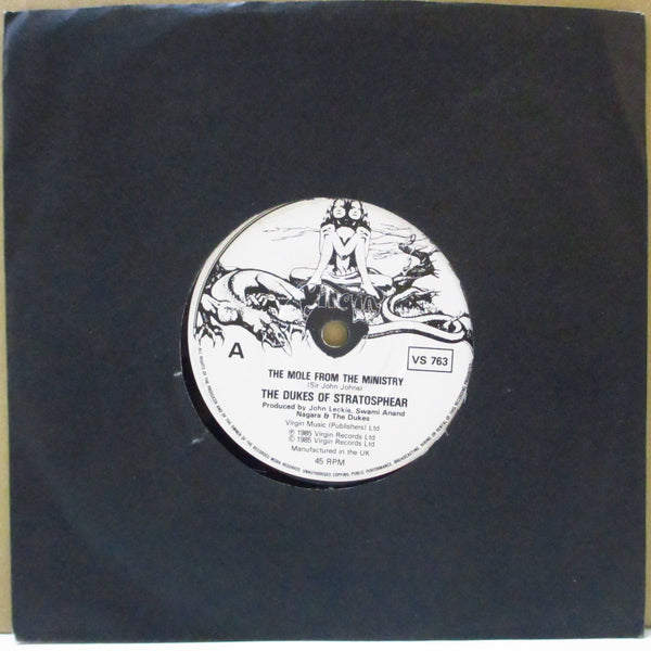 DUKES OF STRATOSPHEAR, THE (ザ・デュークス・オブ・ストラトスフィア)  - The Mole From The Ministry (UK オリジナル 7インチ+ダイカットスリーブ)