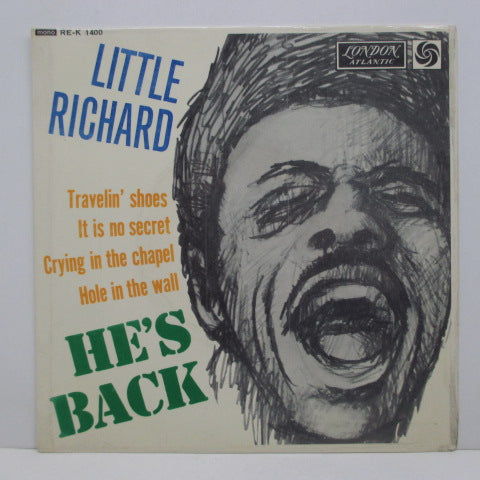 LITTLE RICHARD - He's Back  (UK Orig.EP)