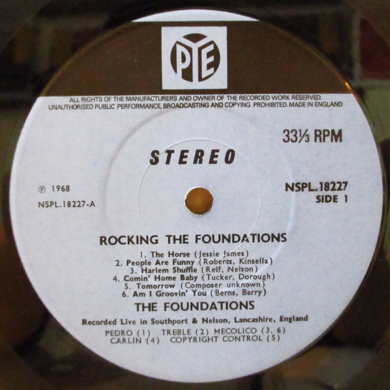 FOUNDATIONS (ファウンデーションズ)  - Rocking The Foundations (UK Orig.Stereo LP/CFS)