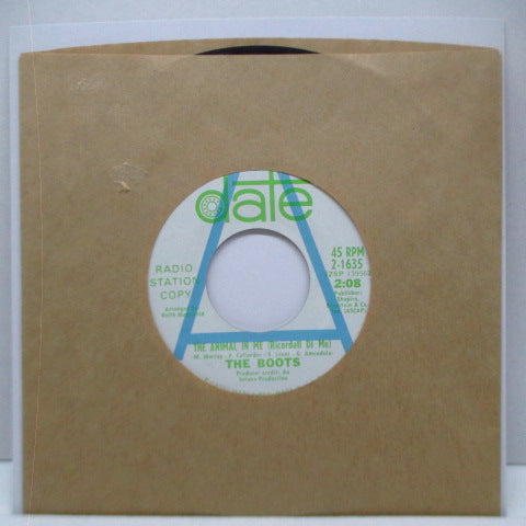 BOOTS, THE - The Animal In Me (US Promo 7")