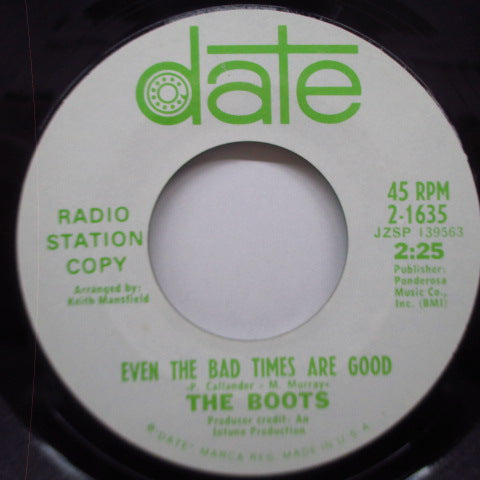 BOOTS, THE - The Animal In Me (US Promo 7")