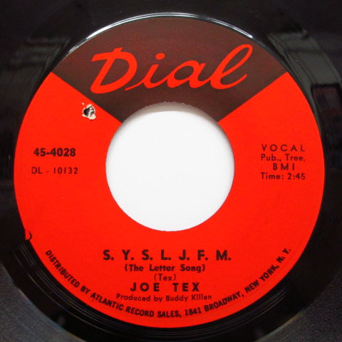 JOE TEX - S.Y.S.L.J.F.M. (Orig.Red Logo)