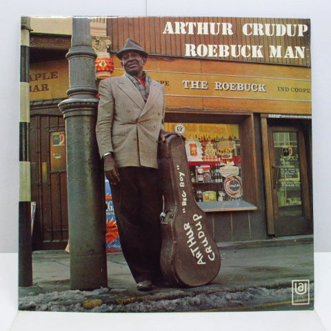 ARTHUR "BIG BOY" CRUDUP - Roebuck Man (UK Orig.Stereo LP/CS)