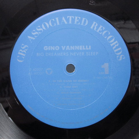 GINO VANNELLI (ジノ・ヴァネリ)  - Big Dreamers Never Sleep (US Orig.LP/Promo Stamped CVR)