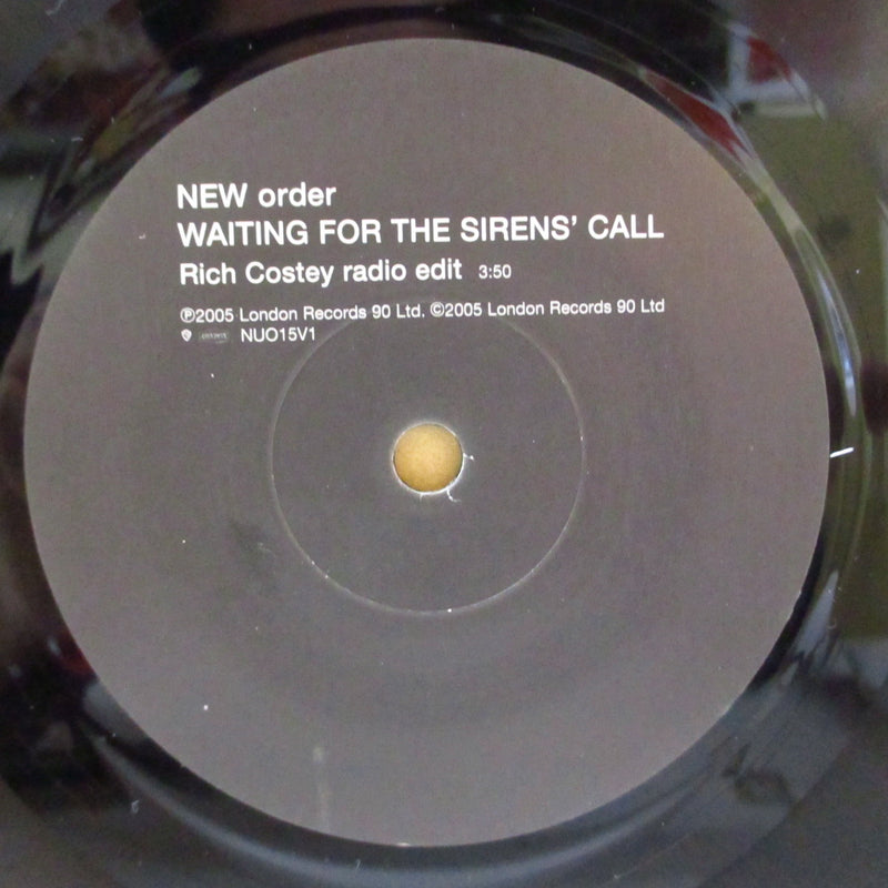 NEW ORDER (ニュー・オーダー)  - Waiting For The Siren's Call (UK-EU 限定 3x7インチ+光沢固紙インナー, ステッカー付き光沢固紙ジャケ/光沢固紙アウタースリーブ)
