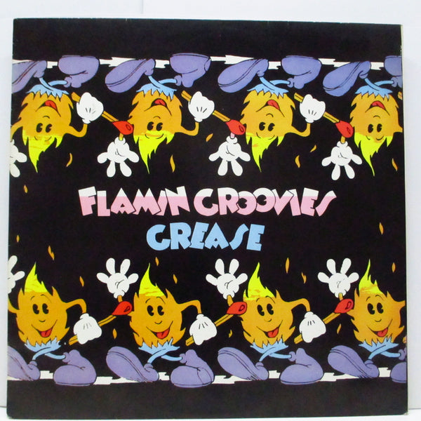 FLAMIN’ GROOVIES (フレイミン・グルーヴィーズ)  - Grease : Let Me Rock +3 (Frarnce '78 再発 12")