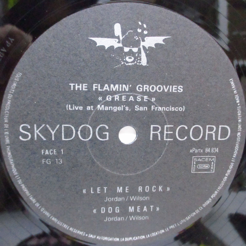 FLAMIN’ GROOVIES (フレイミン・グルーヴィーズ)  - Grease : Let Me Rock +3 (Frarnce '78 再発 12")
