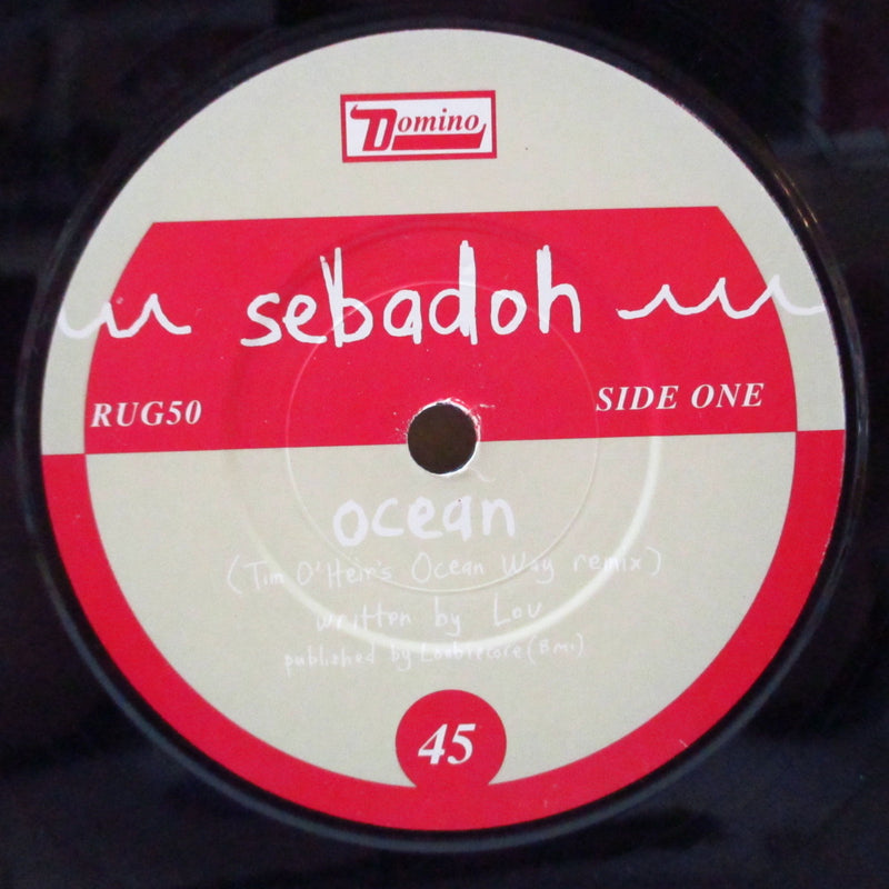 SEBADOH (セバドー)  - Ocean (UK オリジナル 7インチ+光沢固紙ジャケ)