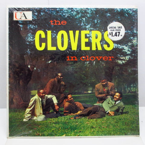 CLOVERS - The Clovers In Clover (US '59 Re Mono LP/UAL-3033)