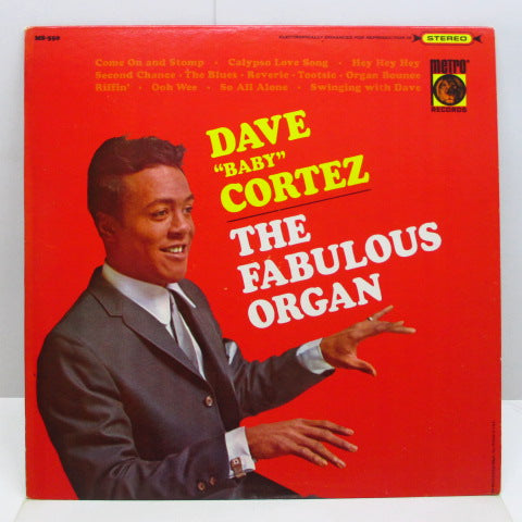 DAVE "BABY" CORTEZ - The Fabulous Organ (US Orig.Stereo LP)