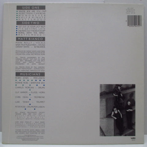 MATT BIANCO-Whose Side Are You On (UK / EU Orig.LP)