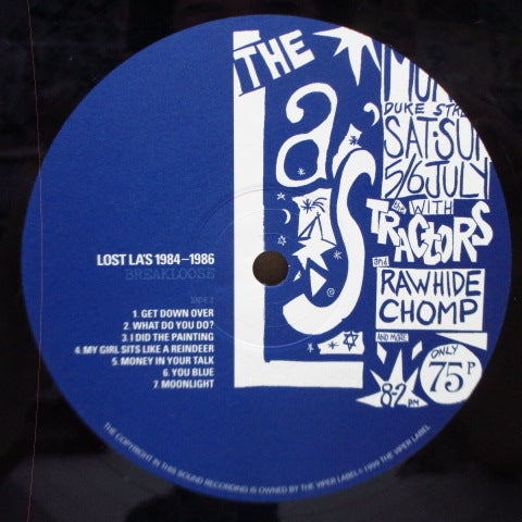 LA'S, THE (ザ・ラーズ)  - Lost LA'S 1984-1986 Breakloose (UK オリジナル LP+Inner)