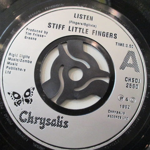 STIFF LITTLE FINGERS - Listen (UK Promo 7")