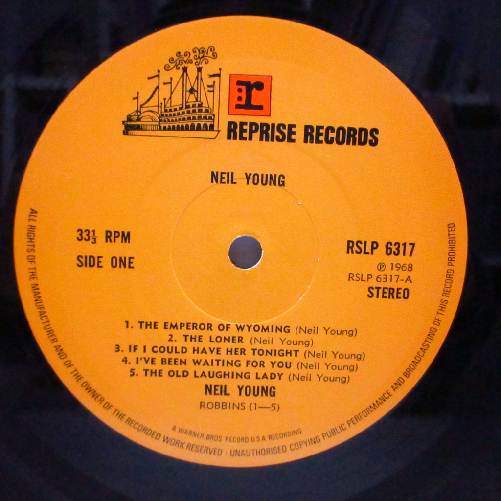 NEIL YOUNG (ニール・ヤング) - Neil Young (1st) (UK '69 2nd Press 