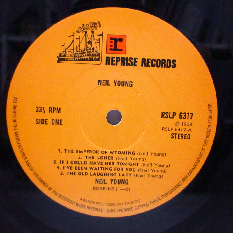 NEIL YOUNG (ニール・ヤング) - Neil Young (1st) (UK '69 2nd Press LP/No Name CS)