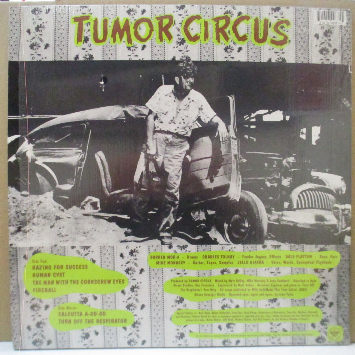 TUMOR CIRCUS - S.T. (US Orig.LP+Stickered CVR)