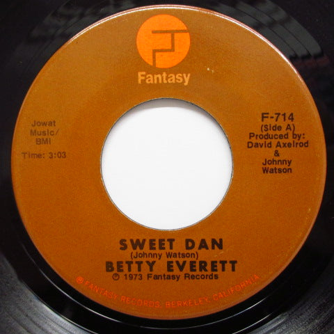 BETTY EVERETT - Sweet Dan ('73 Orig.)