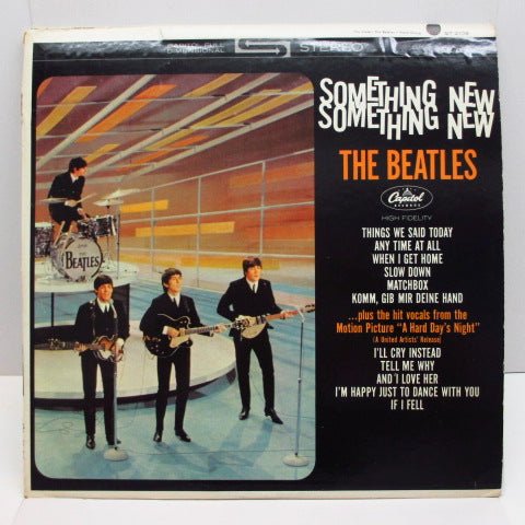 BEATLES - Something New (US:'71 Apple Re STEREO)