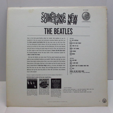 BEATLES (ビートルズ)  - Something New (US:'71 Apple Re STEREO)