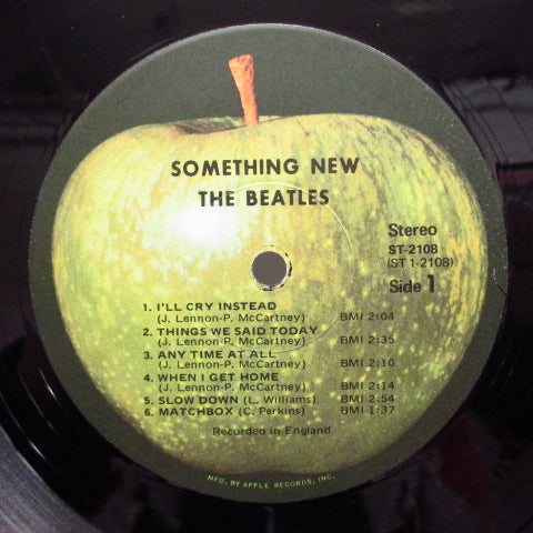 BEATLES (ビートルズ)  - Something New (US:'71 Apple Re STEREO)