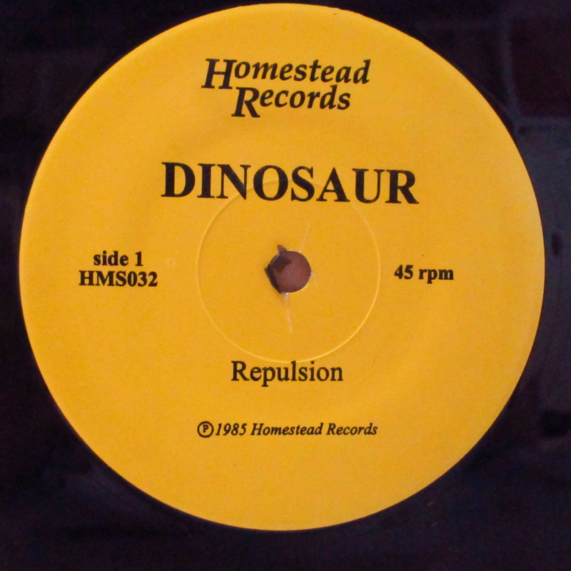 DINOSAUR  (ダイナソーJr.)  - Repulsion (US '88 Reissue.7"/Black Logo Yellow Lbl.)