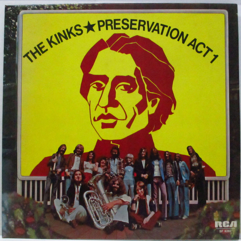 KINKS (キンクス) - Preservation Act.1 (UK オリジナル LP+インサート)