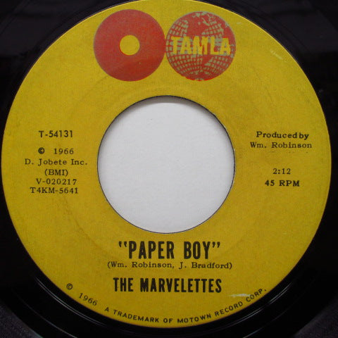 MARVELETTES - Paper Boy / You’re The One (Orig)