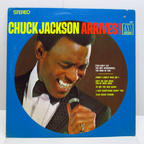 CHUCK JACKSON - Arrives！ (US Orig.Stereo LP)
