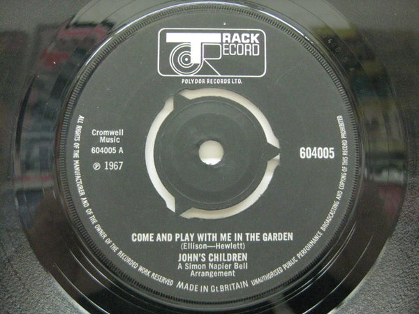 JOHN'S CHILDREN - Come And Play With Me In The Garden