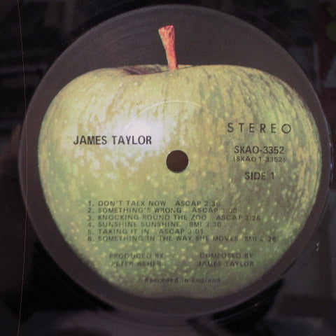 JAMES TAYLOR (ジェームス・テイラー) - James Taylor (1st) (US '70 2nd Press LP/GS)