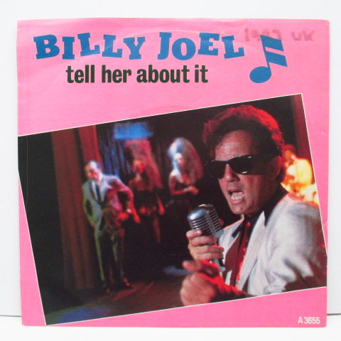 BILLY JOEL - Tell Her About It (UK Orig.7"/Matte PS)