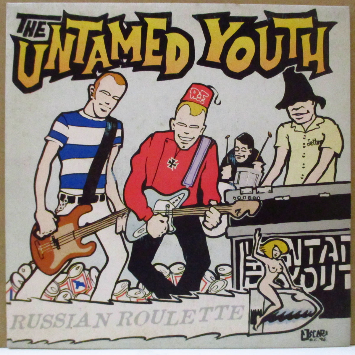 UNTAMED YOUTH, THE (ジ・アンテイムド・ユース)  - Russian Roulette (Spain Orig.7")