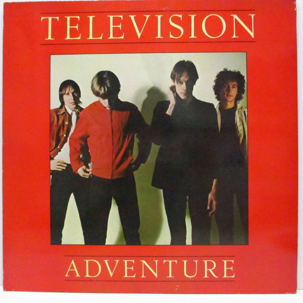 TELEVISION (テレヴィジョン)  - Adventure (UK '78 再発「赤ラベ」LP+インサート)