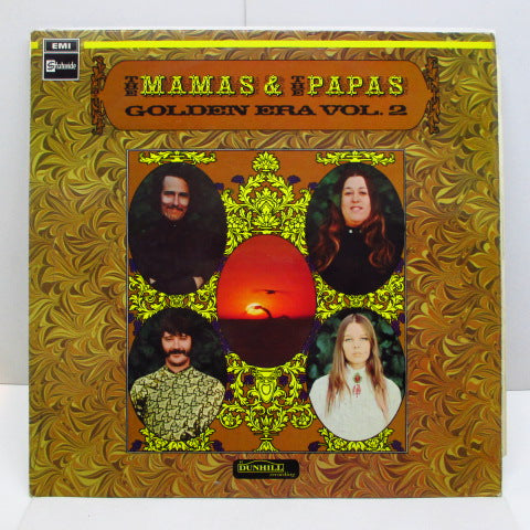 MAMAS & PAPAS - Golden Era Vol.2 (UK 60's Press Black Label Stereo LP/CFS)