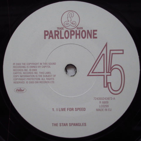 STAR SPANGLES, THE - I Love For Speed (UK Orig.7")