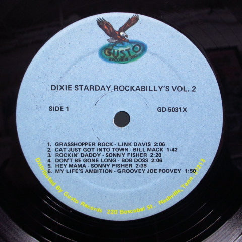 V.A. - Starday-Dixie Rockabillys Vol.2 (US Orig.Blue Lbl.LP)