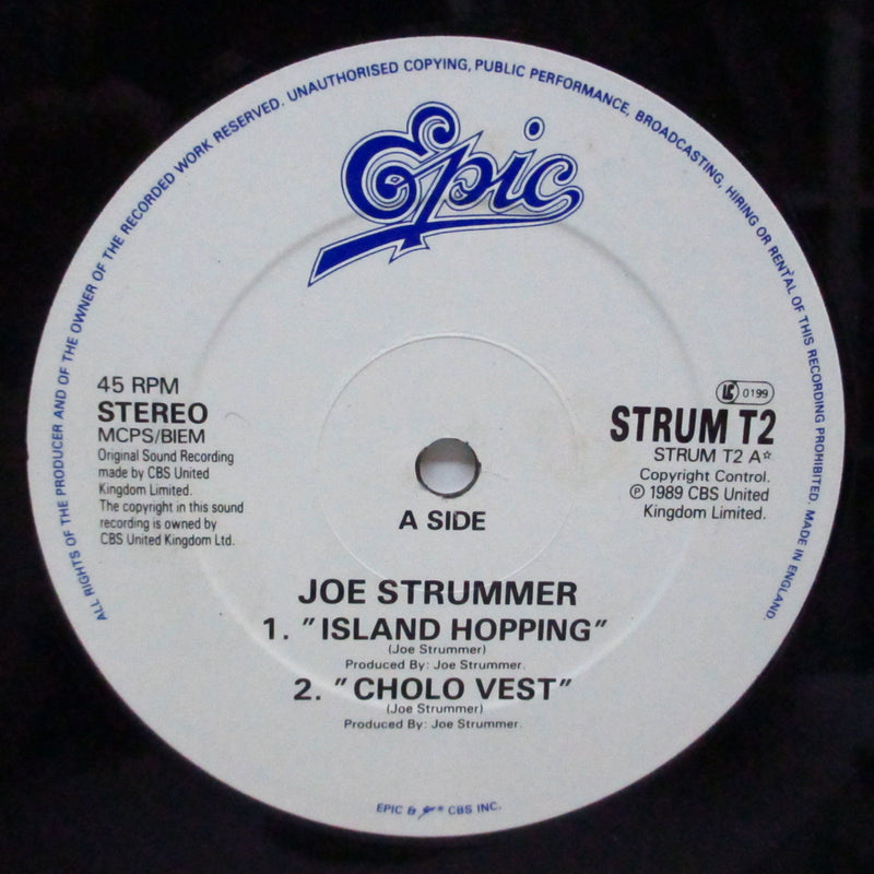 JOE STRUMMER (ジョー・ストラマー)  - Island Hopping +3 (UK オリジナル 12")