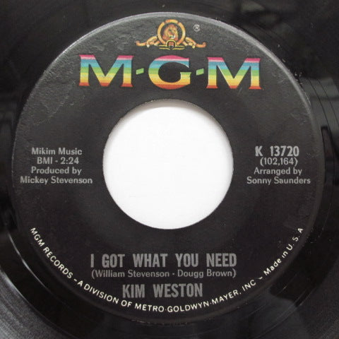 KIM WESTON - I Got What You Need (Orig)